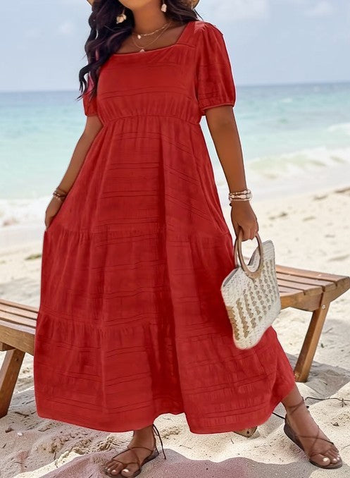 Coastal Grace Maxi Dress 🌊✨
