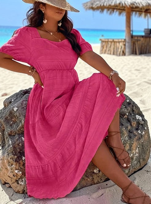 Coastal Grace Maxi Dress 🌊✨