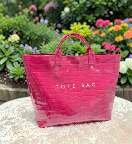 Boss Gloss PVC Tote Bag 🖤✨