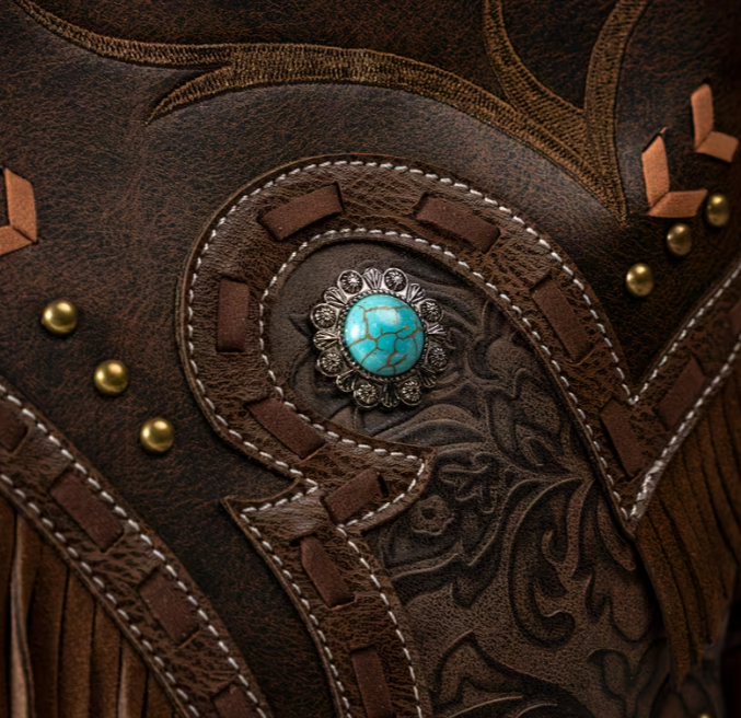 🤎 Western Fringe Crossbody Pocketbook