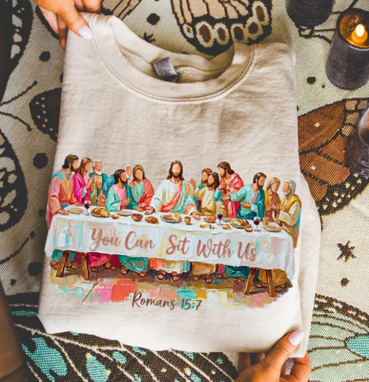 You Can Sit With US  ~ CHOOSE T~SHIRT, SWEATSHIRT, HOODIE LISTING