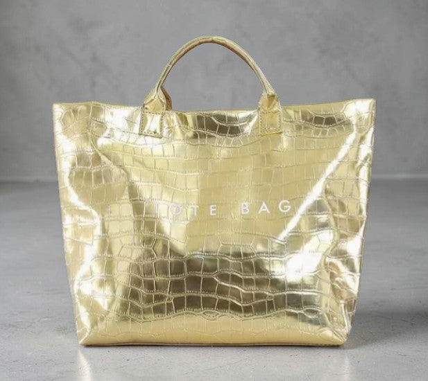 Boss Gloss PVC Tote Bag 🖤✨