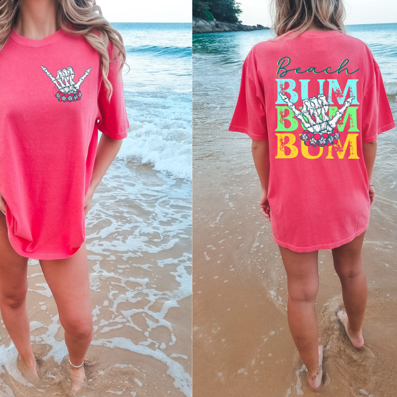 Beach Bum Bum Bum  ~ CHOOSE T~SHIRT, SWEATSHIRT, HOODIE LISTING (Copy)