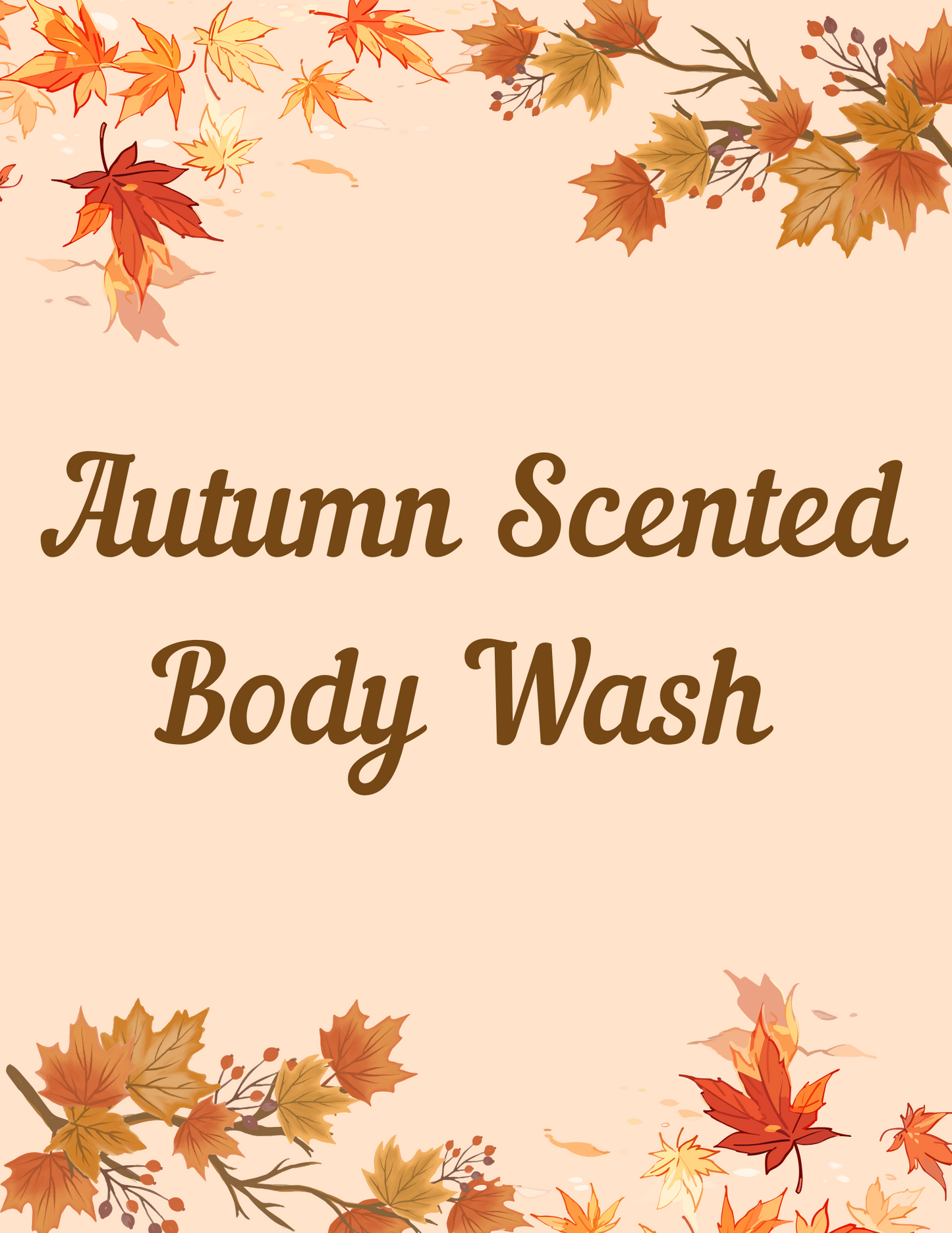 AUTUMN SCENTS Moisturizing Body Wash