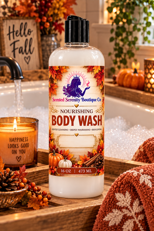 Autumn/ Fall Scented Moisturizing Body Wash 16 oz