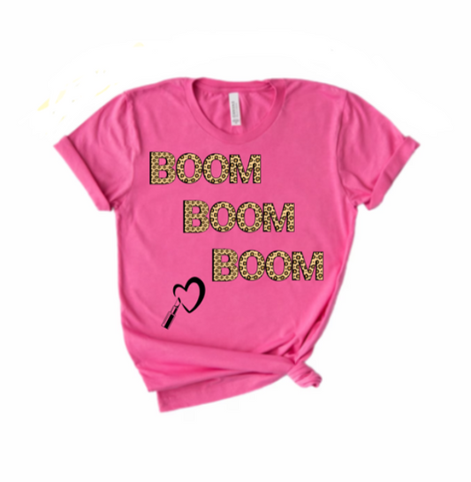 Boom Boom Boom BROWN WORDS TPBEAUTY HOODIE