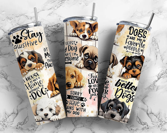 Dog 20 oz Stainless Steel Tumbler