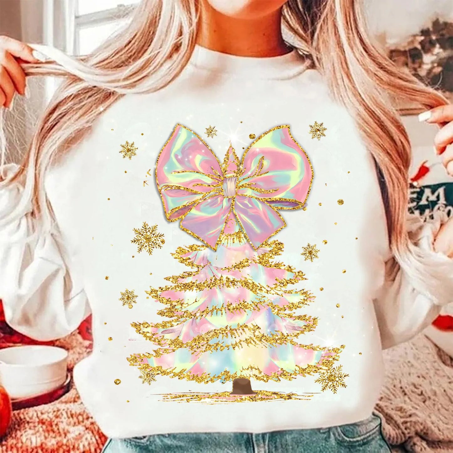 Holographic Christmas Tree