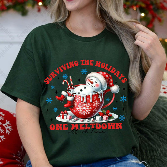 Surviving the Holidays, One Meltdown At A Time T~Shirt