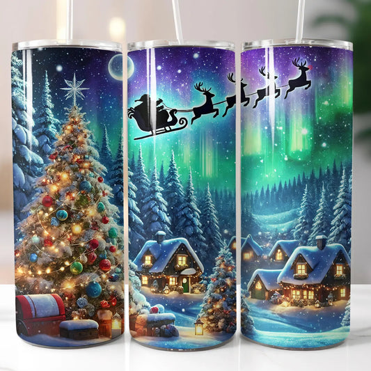 Christmas Scene Tumbler