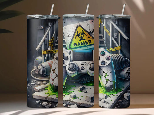 Gamer 20 oz Stainless Steel Tumbler