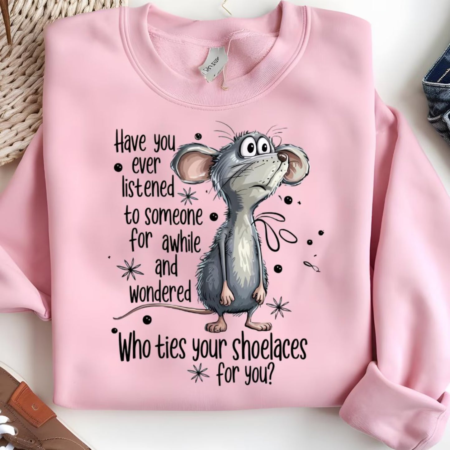 Tie Your Show Laces Sweatshirt