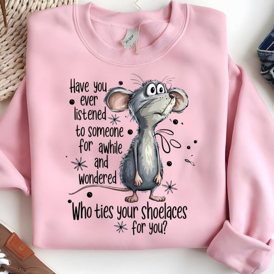 Tie Your Show Laces Sweatshirt