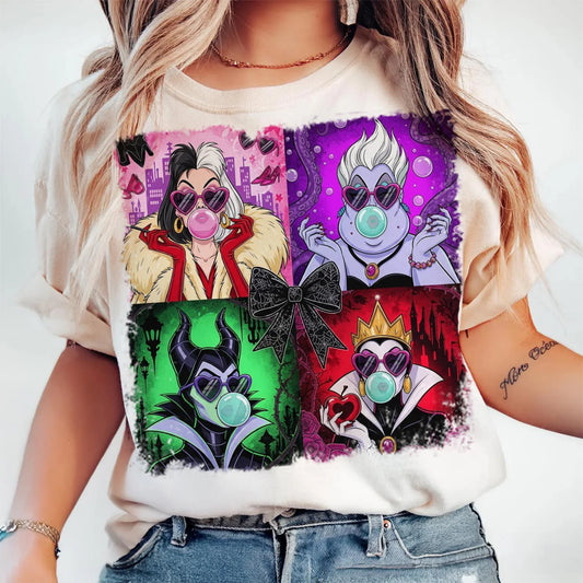 Princess Evil Blowing Bubbles T~Shirt