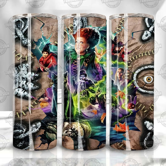 Hocus Pocus Brown 20 oz Stainless Steel Tumbler