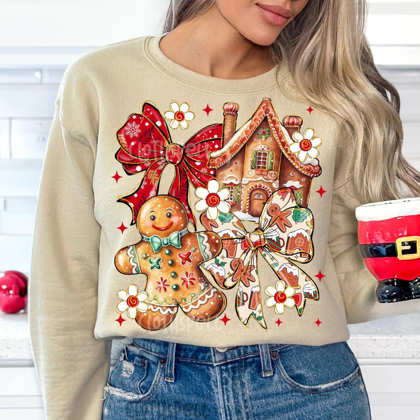 Gingerbread House/Man Sweatshirt