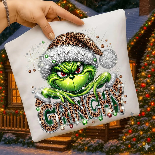 Grinchy Green Guy Bling T SHIRT