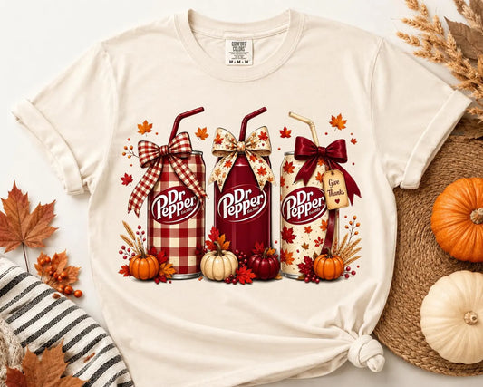 Fall Dr Pepper ~ CHOOSE T SHIRT, SWEATSHIRT, HOODIE