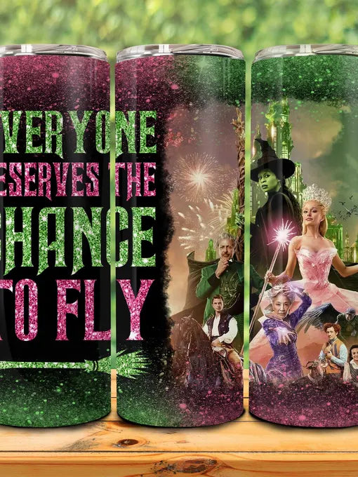 Everyone Deserves A Chance to Fly Wicked 20 oz Tumbler