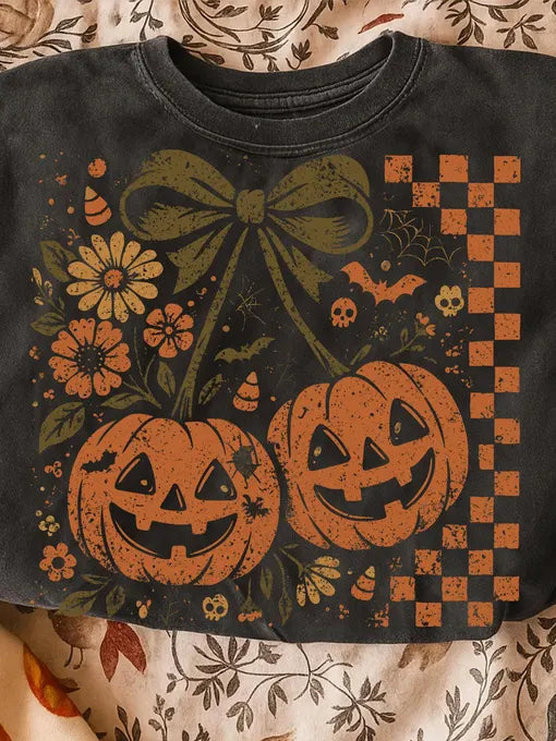 Flower Pumpkin T~Shirt
