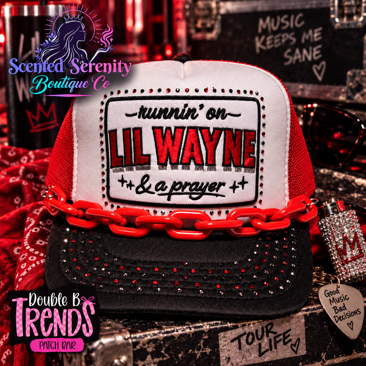 ❤️ Runnin’ on Lil Wayne & a Prayer Trucker Hat 🎶