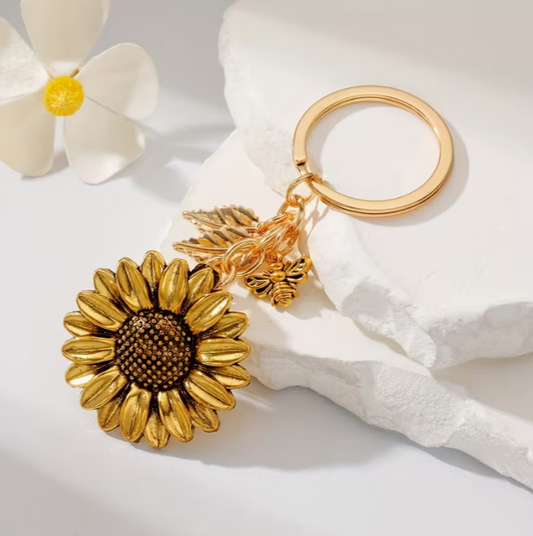 Sunflower Bag/Purse Charm