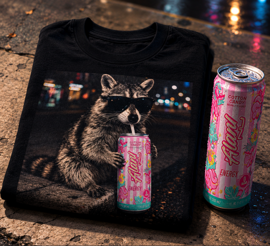 Racoon Alani ~ CHOOSE T~SHIRT, SWEATSHIRT, HOODIE LISTING