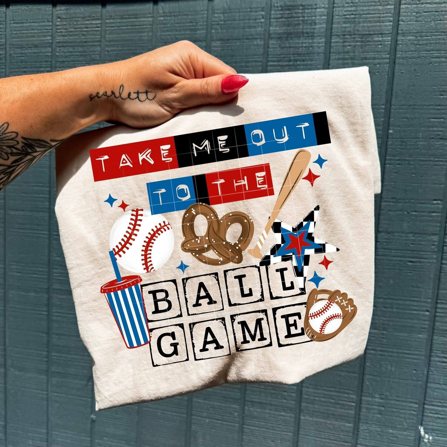 Take Me Out To The Ballgame ~ CHOOSE T~SHIRT, SWEATSHIRT, HOODIE LISTING