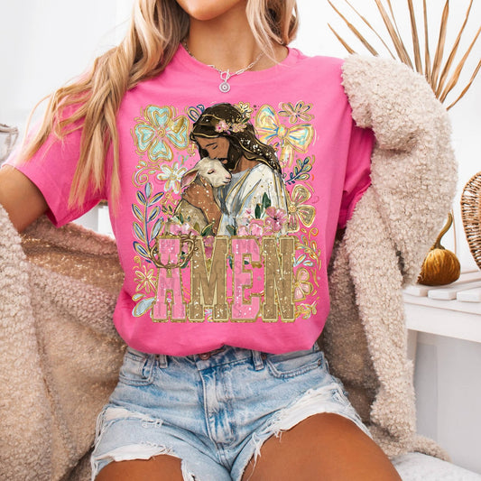 Amen Jesus  ~ CHOOSE T~SHIRT, SWEATSHIRT, HOODIE LISTING