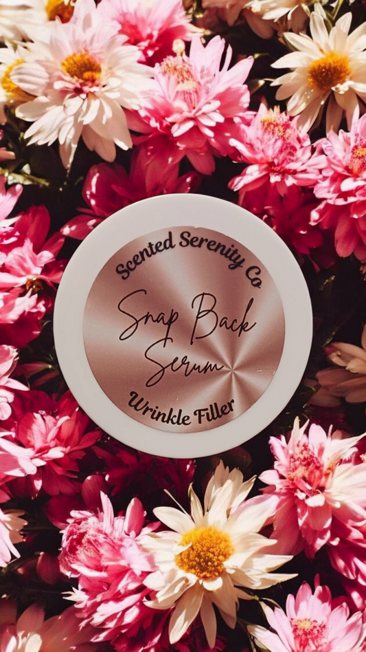 Snap Back Serum – Instant Wrinkle Filler & Firming Treatment
