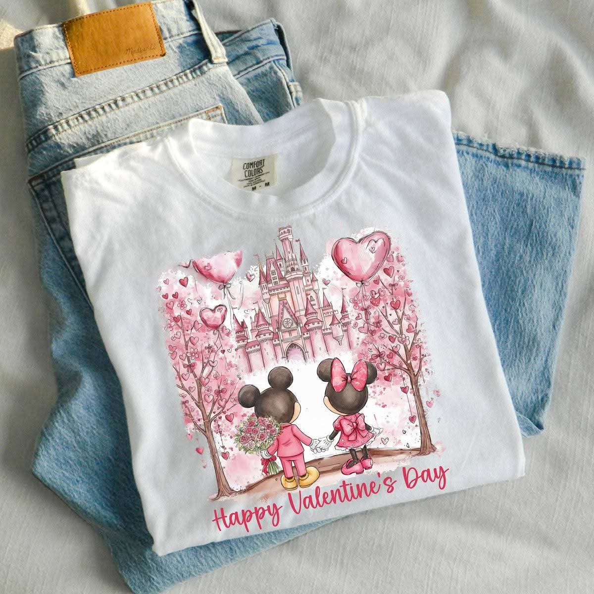 Mouse Valentine's Day T Shirt