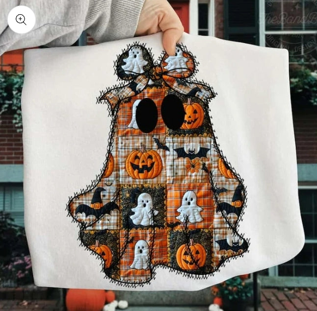 Ghost Patchwork T shirt