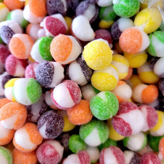 Sour Rainbow Crunch Freeze-Dried Candies - Pucker Up for the Ultimate Sour Crunch! 3 oz bag