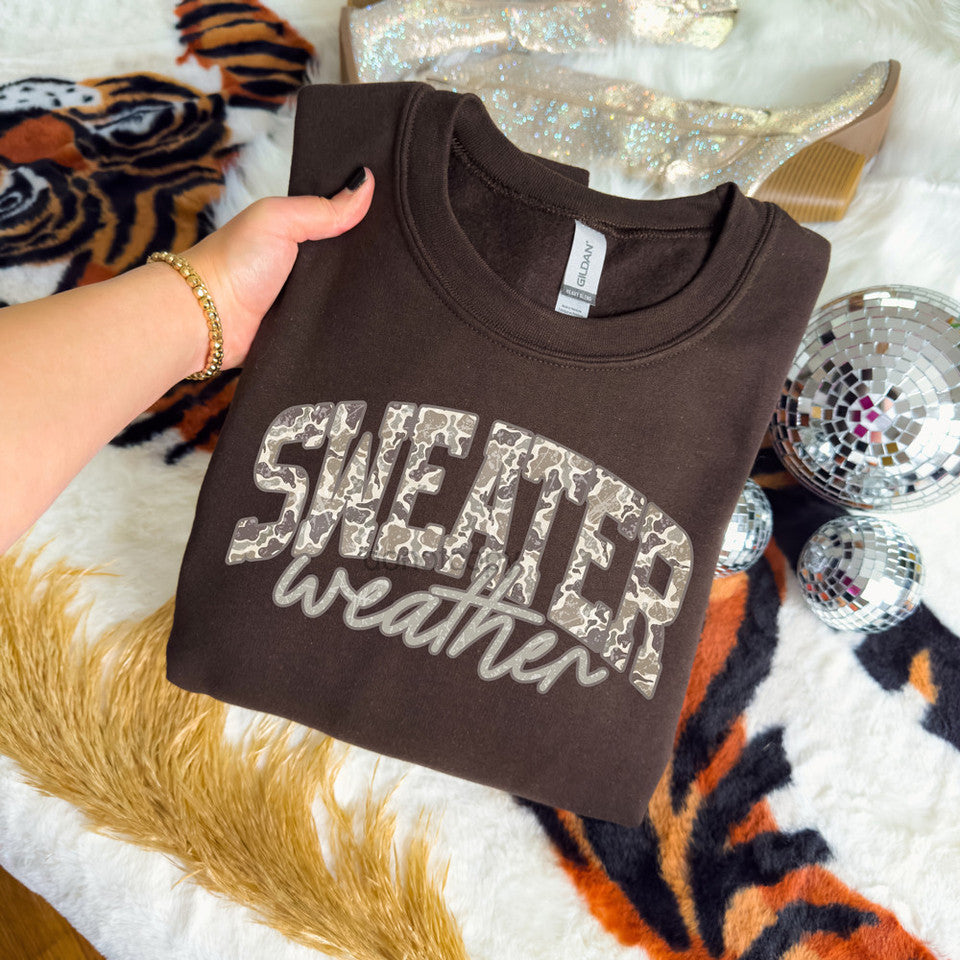 Sweater Weather Crew Neck Sweatshirt