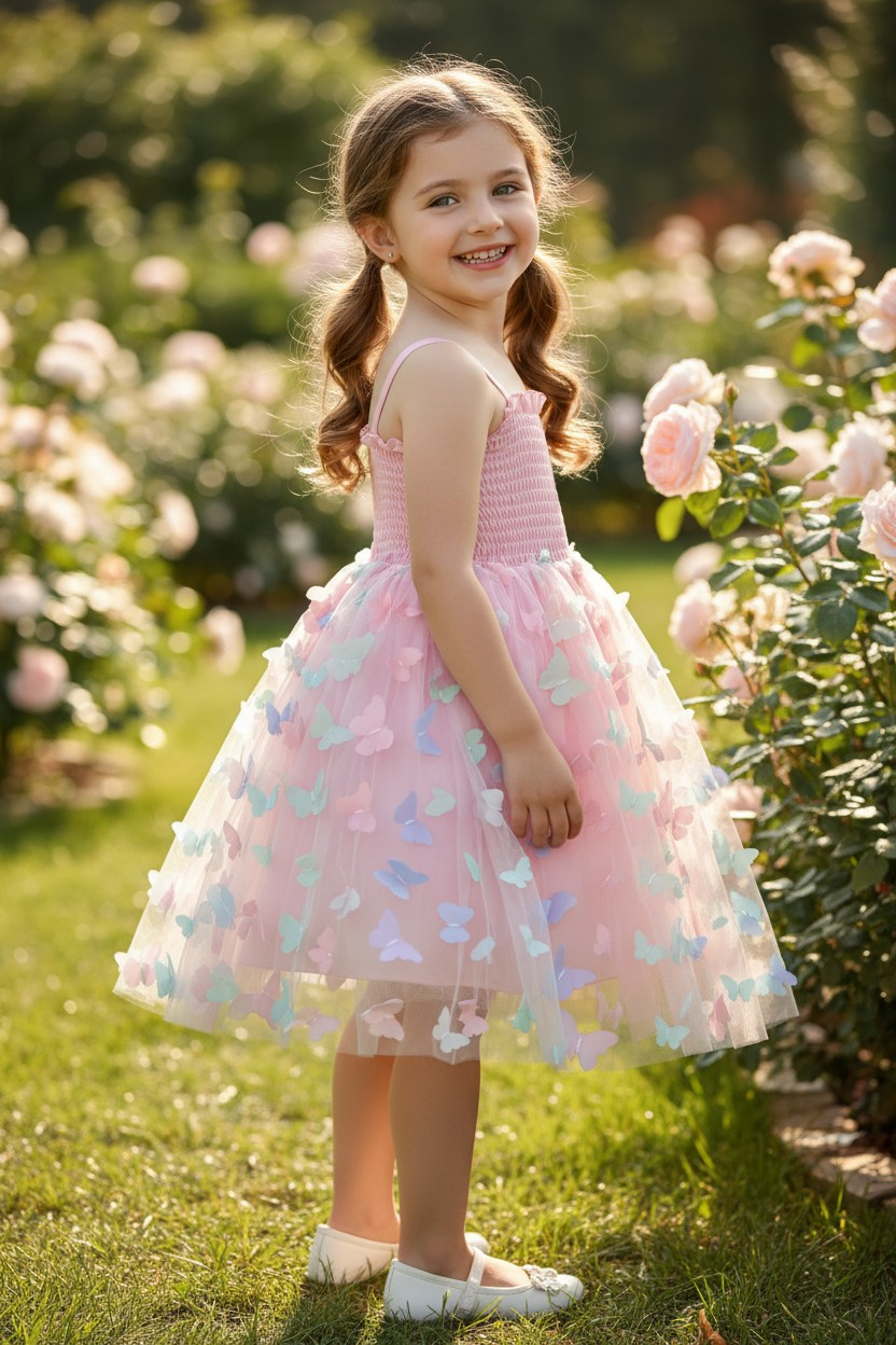 Butterfly Garden Tutu Dress 🦋🌸