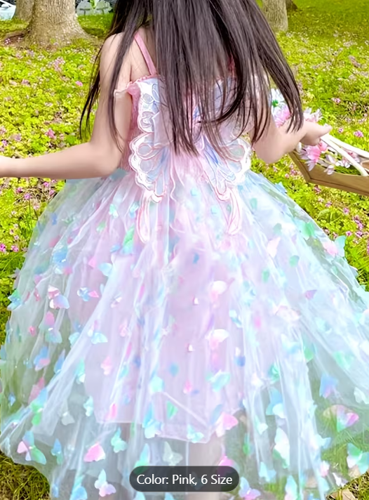 Butterfly Garden Tutu Dress 🦋🌸